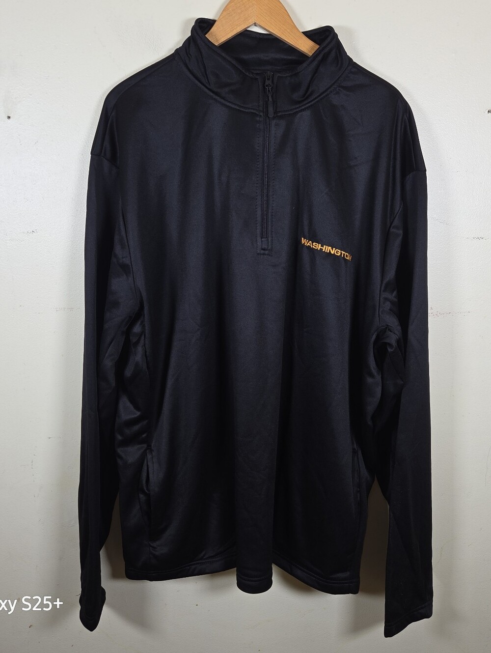 Washington Commanders Dunbrooke 1/4 Zip Pullover Large NWOT